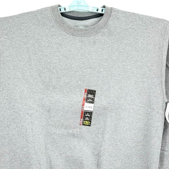 Athletic Works Men's Light Gray Fleece Sweatshirt M (38-40) Moisture Wicking NWT - Picture 3 of 10